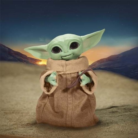 Baby Yoda radio control remoto ANimatrónico Child Mandalorian Star Wars interactiva