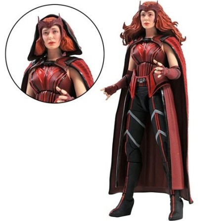 Wanda Bruja Escarlata Scarlet Witch Wandavision figura marvel legends