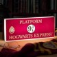 Harry Potter Escudo Hogwarts Express 56 x 20 cm Anden 9 3/4