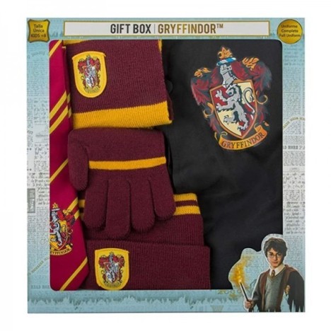 PAck Túnica, corbata, falda y bufanda Harry Potter Gryffindor Talla S Hermione Capa Robe 