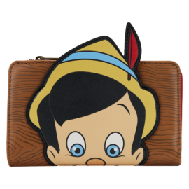 Cartera Disney Loungefly Pinocho PINOCCHIO peeking flap