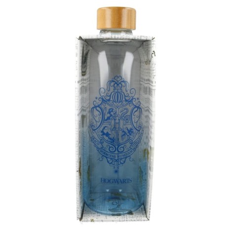 Botella cristal Harry Potter 1030 ml Hogwarts 