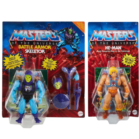 Figura Skeletor Masters Universo Origins Battle Armor Deluxe