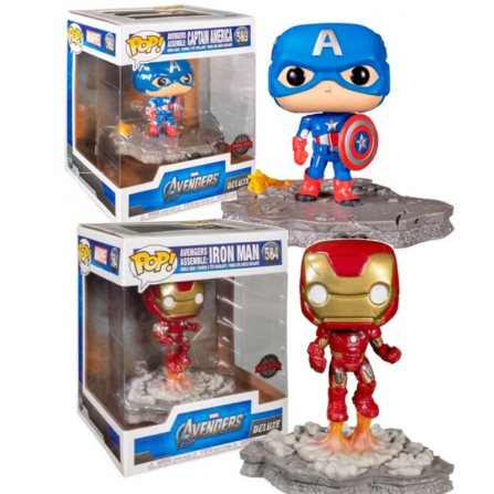 Captain America Deluxe Avengers Vengadores assemble 589 Funko Pop