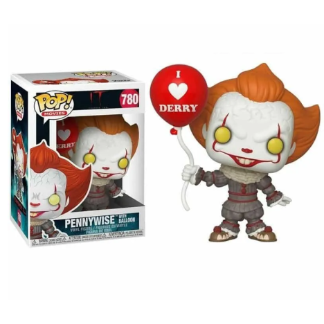 Pennywise chapter 2 with balloon globo N780 funko Pop