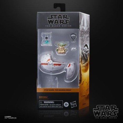 Grogu con cuna y accesorios Baby Yoda Black Series Star Wars 