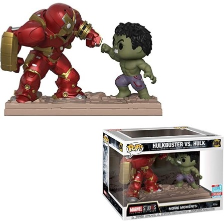 MOvie MOment Hulkbuster vs Hulk 394  Funko Pop Marvel 
