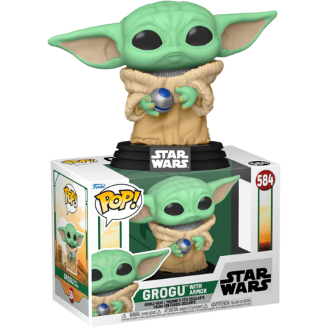  Luke con Grogu Baby Yoda Funko Pop child Book ob Boba Fett Mandalorian Star Wars 583