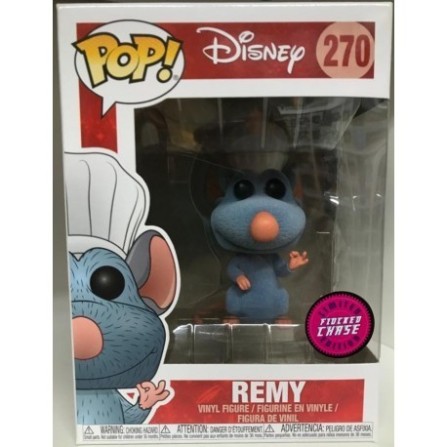 Figura Remy Ratatouille Disney Pop Funko Chase  Edition Flocked
