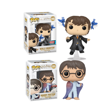 PAck Neville  Duendes  NYCC Fall Convention Funko Pop Harry Potter 148  Espejo Oesed  Erised 145 Capa Invisibilidad 111