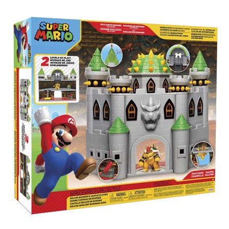  Castillo   Deluxe  Bowser  Mario  bross Nintendo bros