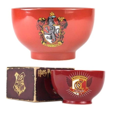 Bol Desayuno Harry Potter Gryffindor Quidditch captain Bowl 