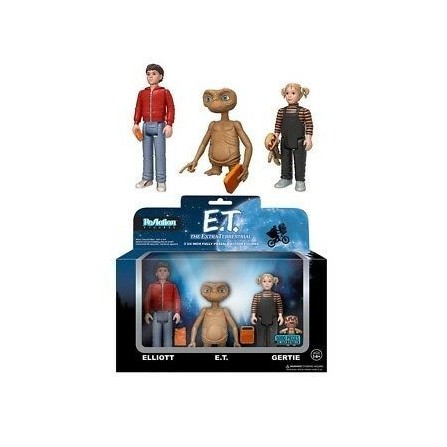 Figura E.T. el extraterrestre Reaction GITD  funko exclusiva