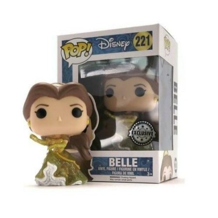 Figura Bella Bella y al Bestia   221 Disney Pop Funko