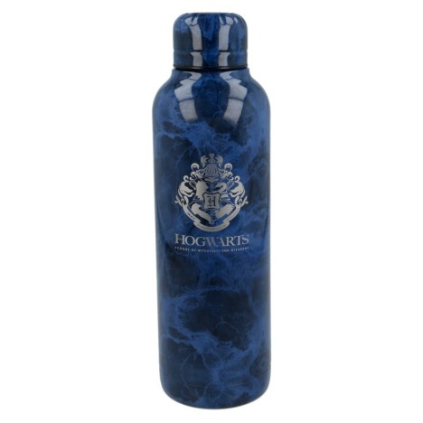 Botella cristal Harry Potter  585 ml funda silicona  Hogwarts 