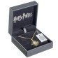 Colgante en plata   chapado en oro  cristales Swarovski giratiempos Harry Potter