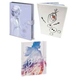 Pack 3 libretas Premium Ela Anna Olaf Frozen