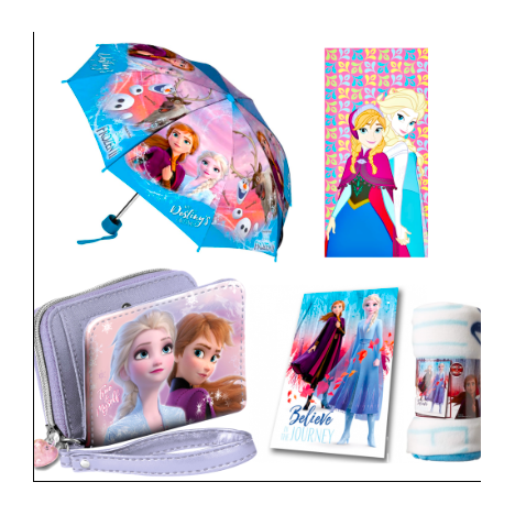 Pack CArtera Anna Elsa Frozen Taza 3d Olaf y Set Colgantes