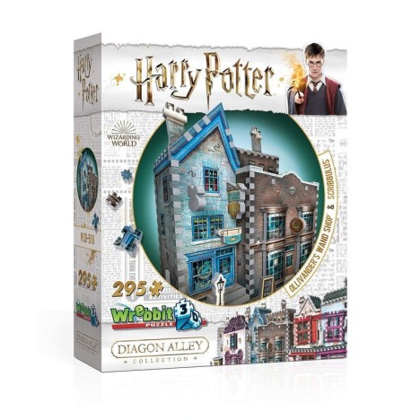 Puzzle 3D Harry Potter Las Tres Escobas 395 piezas Harry Potter